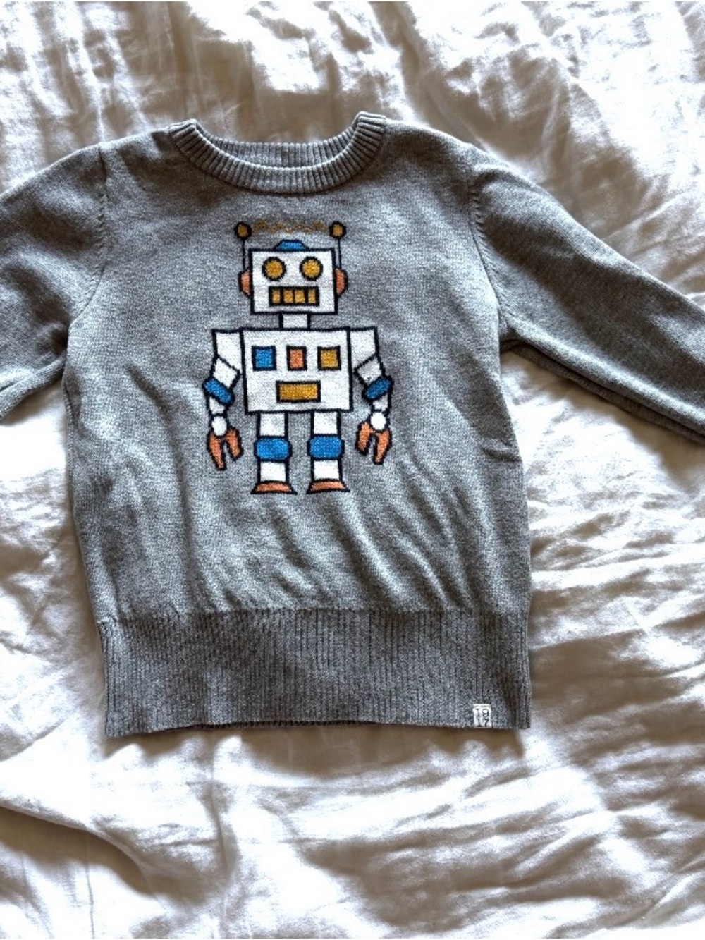 Sovereign Code Boys’ Knit Robot Sweater / size 4
